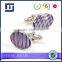 Personality design rose bengal diamante knittde cufflinks