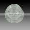 Wholesale k9 crystal optical glass 6cm diameter engraved factory large pocket ashtray