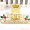 Golden English Merry Christmas Words Decoration
