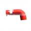 NKR55 Euro 2 genuine auto air cooler inlet hose soft red short JMC QINGLING pick up truck auto spare parts