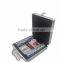 13.5g 500 pcs clay cosmetics Casino poker chip set with Aluminun Metal Case roulette chips set