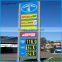 High Quality Advertising LED Outdoor Petrol Station Signs Acrylic Pylon Sign Petrol Station Logo Design