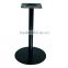 factory direct industrial style round cast iron metal dining table base leg with powder coated