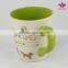 Wholesale Ceramic Mugs With Pets Printing,mug for Cat Pet Feeder