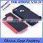 2014 Hot Design Soft Silicon Case With Hard Back Case For IPhone 5 5S