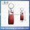high grade car brand custom metal real genunine leather key chain