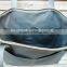 Custom high quality waxed canvas tote bag with leather handles unisex