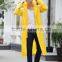 High quality outdoor waterproof long raincoat durable high visibility rainwear