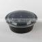 High quality food grade eco-friendly microwaveable & freezer 870ml black plastic bowl