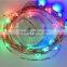 Micro LED 20 Super Bright Lights Battery Operated Silver Color Ultra Thin String Light