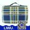 2016 new promotional 100%polyester fleece picnic mat waterproof blanket