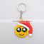 Top cheap cute silicon keychain /rubber keychain /pvc keychain