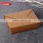 Take out brown food grade kraft paper noodle box with design