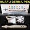 Huafu 2016! Led Nano Photon Lip/Eyelash/Facial RECHARGEABLE Microneedle Derma Pen