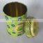 Custom Beautiful Empty Tin Can For Tea