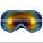 Wide peripheral lens snowboard glass, wide vision ski goggles