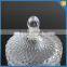 LXHY-J003 Cylinder crystal glass candle jars