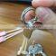 mini 3 in1 USB Charger Data Cable Key Chain Design for iphone and android