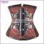 Hot Selling Overbust Zipper Front Shaping Waist Gothic Big Women Corset