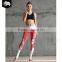 Wholesale Custom Made Sublimation Printed ladies sport legging