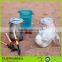 Wholesale Scented Decorating Firing Frosted Round Glass Candle Jars and Lids