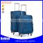 2015 China new product travel luggage soft nylon luggage bag 4 universal wheels trolley luggage