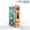 2016 top selling product HoneyHive 80W TC vape mod with real new zealand abalone shell 80W box mod hugo vapor mod VS Vtm 100W