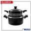 Aluminm Nonstick Cooking Pot With Spiral Bottom