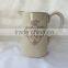 hot sale colored ceramic garden pitcher