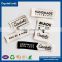 Fabric label adhesive blank adhesive stickers for custom