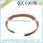 New Made Carved Logo Copper Metal Bracelets