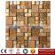 IMARK Electroplated Color Glass Mix Ceramic Mosaic Tiles (IXGC8-068) for back splash mosaic wall art