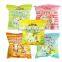 New design three-side sealing food packing pouch