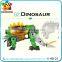 2016 Newest toy alloy deformation soft air gun dinosaur for kids
