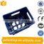Factory direct selling divided plastic crates