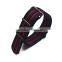 20mm stripe 1 piece nato strap pvd black hardware