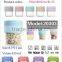Handable promotional plastic cup with lid