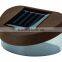 2 Pack LED Fence Lights/Garden ourdoor solar powered Pathway Shed Wall LED Landscape Fence Light Lamp