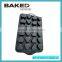 carbon steel 24 cups non-stick Muffin Cake Mold baking pan with handle