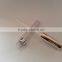 plastic lip gloss tube silver color cap