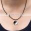 Black adjustable vintage tree charm tattoo choker rubber necklace