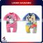 Long sleeve cartoon cotton baby girl bubble romper