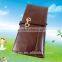Hot selling fancy ladies genuine leather ladies party hand clutch purse with high quality