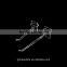 Acrylic clear slatwall display security plastic euro hook