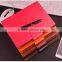 China factory offer promotional spiral notebook with colored paper/office notebook