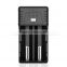 Fast shipping Efest BIO V2 2 Bay 18650 Battery Charger Double USB power out Efest BIO Intelligent 2 amp Charger