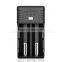 Fast shipping Efest BIO V2 2 Bay 18650 Battery Charger Double USB power out Efest BIO Intelligent 2 amp Charger