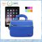 Neoprene zipper laptop tote bag computer sleeve cover in Blue color