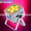 6*15w 5in1 rgbwa wireless battery operated color changing led lights