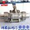 Superior Quality 3pc Union Welding Floating Thread Ball Valve With Handles